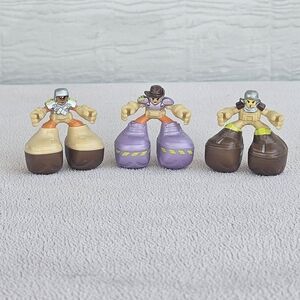 Matchbox Big Boots Action Figures Set of 3 Cowboy Standing Weighted